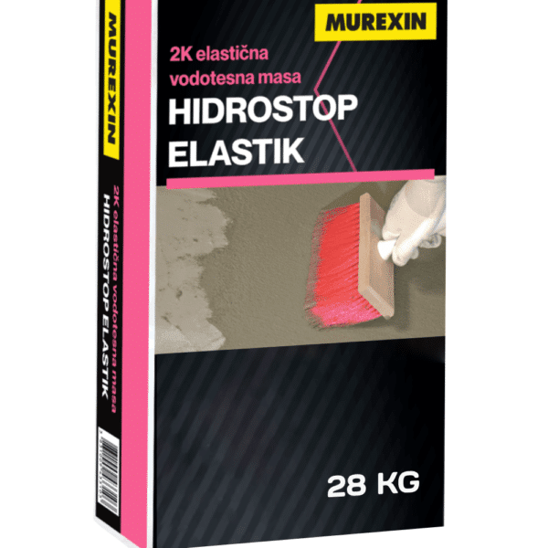 HIDROSTOP ELASTIK – dwuskładnikowa, elastyczna powłoka wodoodporna o klasie A5, odporna na UV i nadająca się do zbiorników na wodę pitną.
