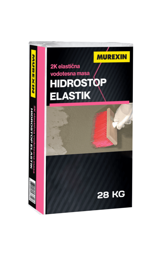 HIDROSTOP ELASTIK – dwuskładnikowa, elastyczna powłoka wodoodporna o klasie A5, odporna na UV i nadająca się do zbiorników na wodę pitną.