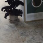 Trawertyn SILVER LATTE komplet rzymski 0,742 m2 szlifowany