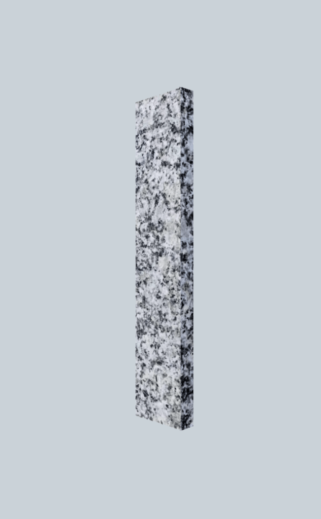 Palisada granitowa łupana Crystal Grey G603.
