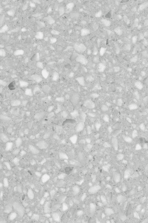 Szare płytki lastryko GRISCAL z nieregularnym wzorem terrazzo