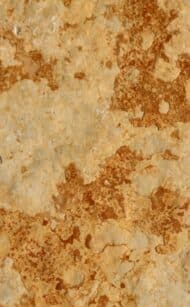 Zbliżenie na powierzchnię płyty wapiennej AUTUMN LEAF – struktura szczotkowana, naturalne przebarwienia i delikatna chropowatość.