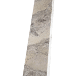 Szlifowana palisada z trawertynu SILVER LATTE w formacie 100x20x6 cm – produkt przedstawiony na białym tle.