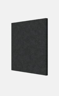 Płomieniowana płytka bazaltowa BLACK G690 o wymiarach 60x40x2 cm w głębokim, jednolitym odcieniu czerni.