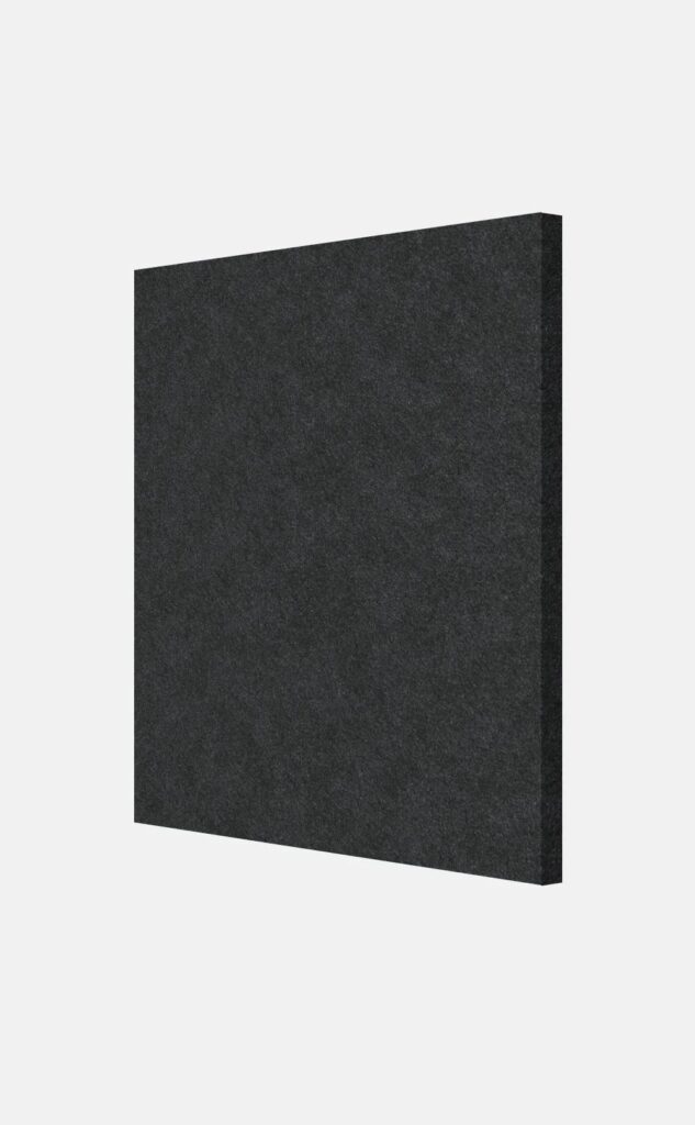 Płomieniowana płytka bazaltowa BLACK G690 o wymiarach 60x40x2 cm w głębokim, jednolitym odcieniu czerni.