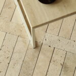 Trawertyn IVORY MIX cegiełka 30,5x7,5x1 cm szlifowana