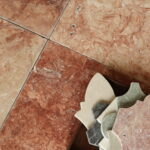 Trawertyn PINK płytki 61x40,6x1,2 cm szlifowane