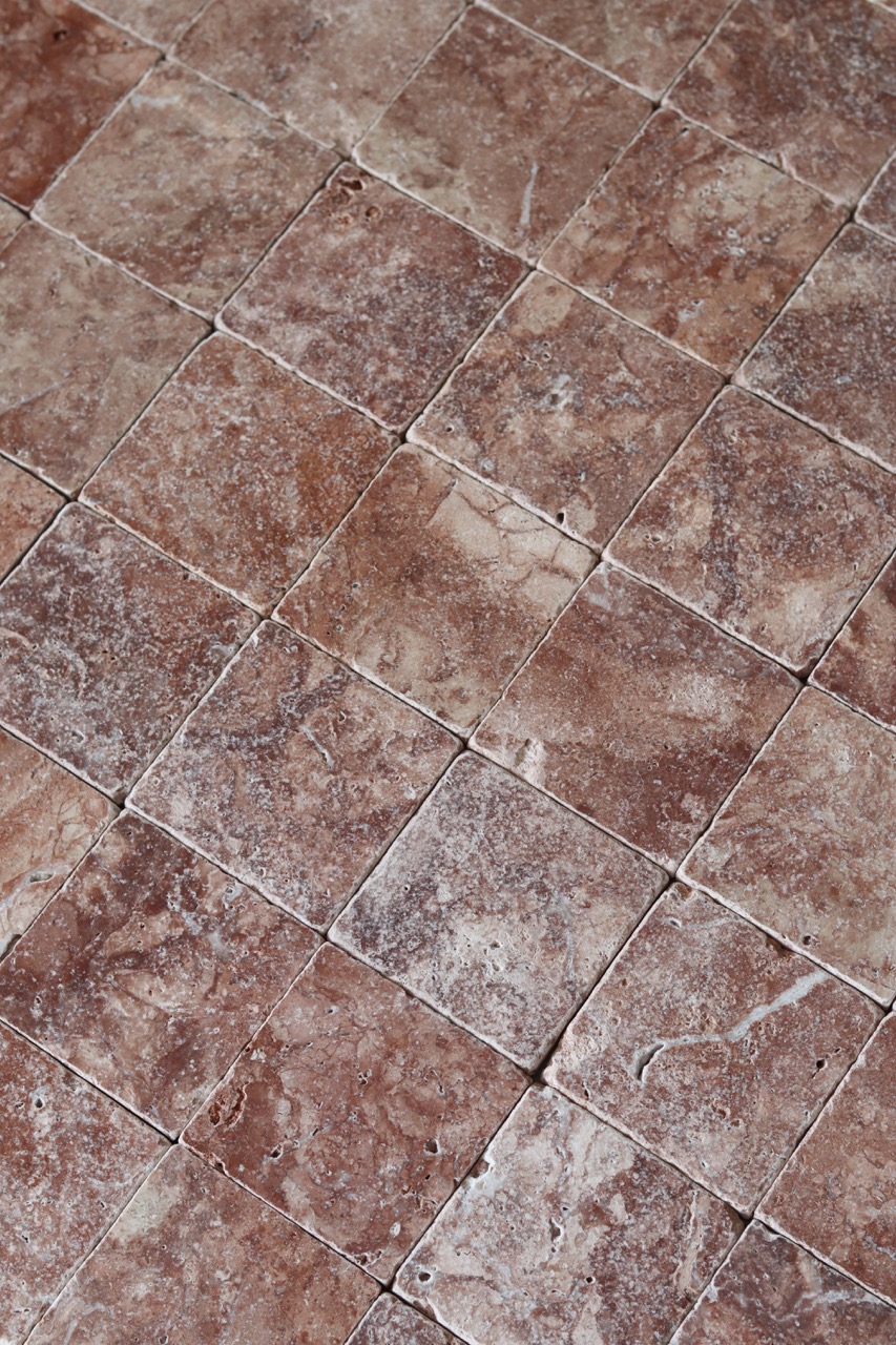 IMG_1308 Duży Trawertyn PINK kostka 10x10x1 cm szlifowana - obrazek 3