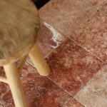 Trawertyn PINK płytki 20,3x20,3x1,2 cm szlifowane